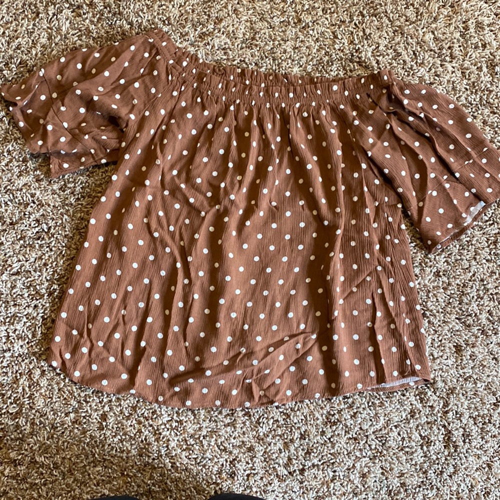 Off the shoulder top